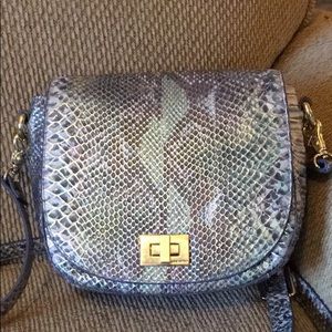 Gorgeous Brahmin iridescent crossbody & dust bag
